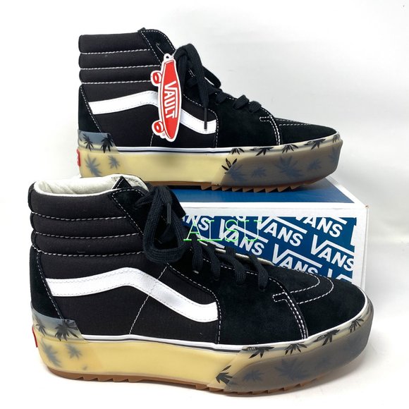 VANS Sk8-Hi Stacked LX Suede-Canvas Palm Men's - Picture 5 of 8